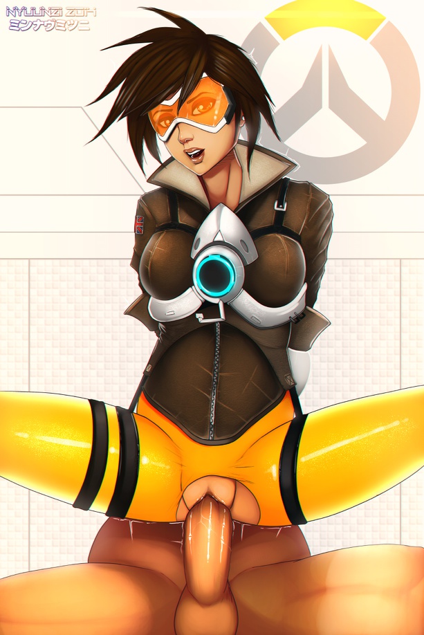 best of Overwatch cock animation riding tracer