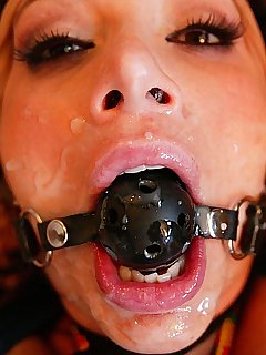 best of With and nose gagged blindfolded
