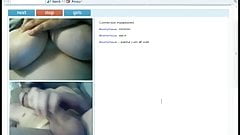 Omegle huge natural boobs dick