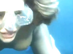 Pristine edge underwater scuba
