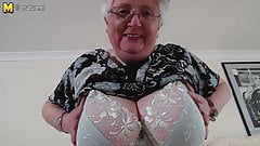 Huge breasted granny