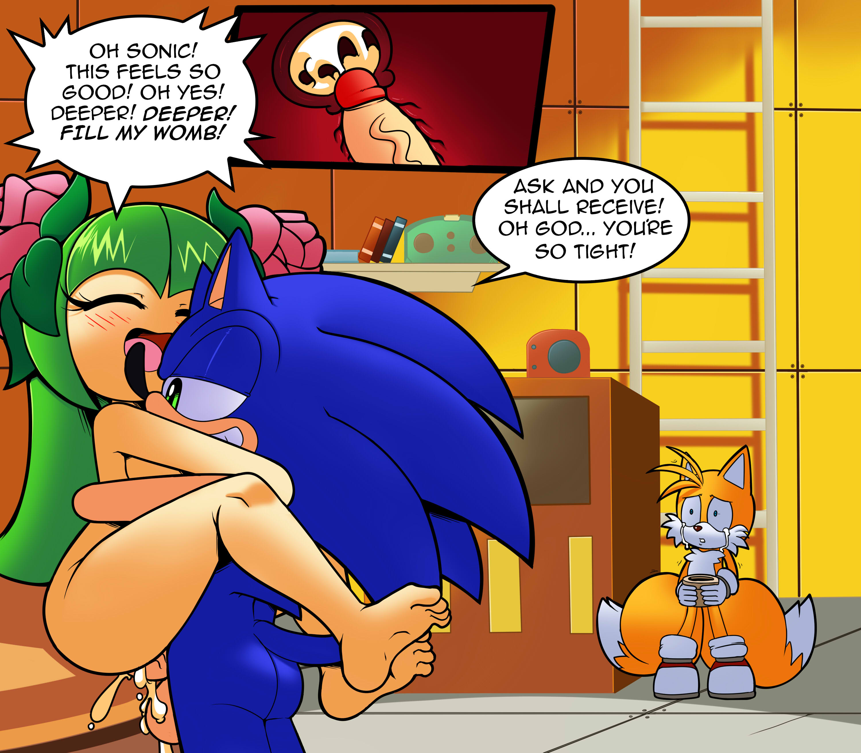 Snap reccomend sonic tikal naked ass