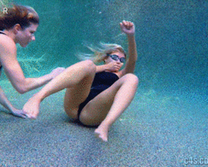 best of Underwater girl breath holding