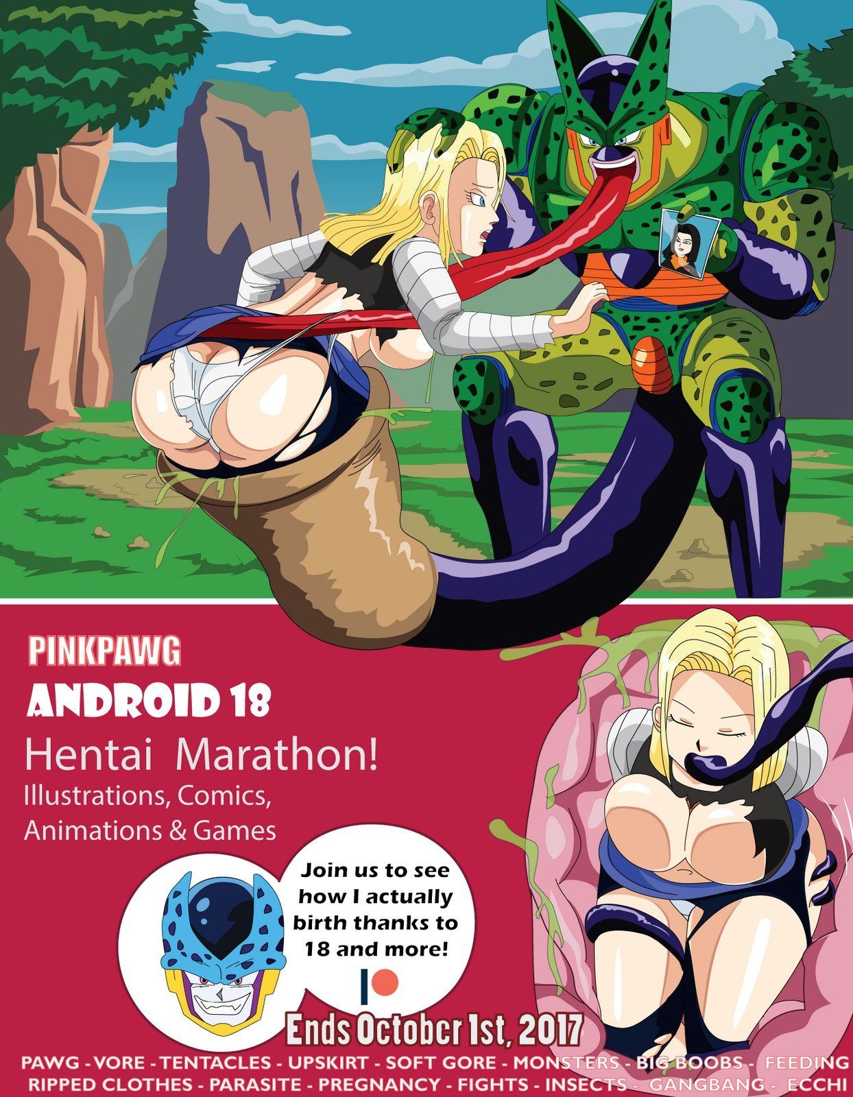 Cell android 18