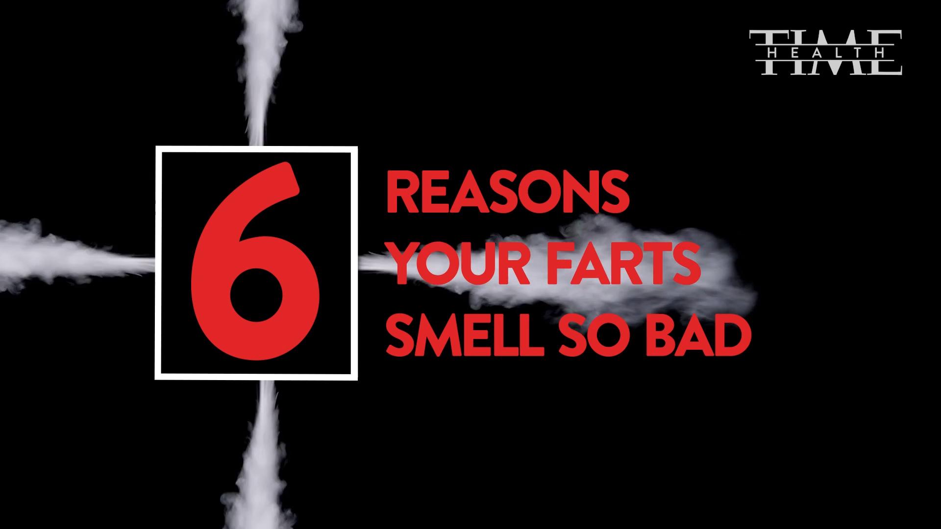 Smelling natural farts turns