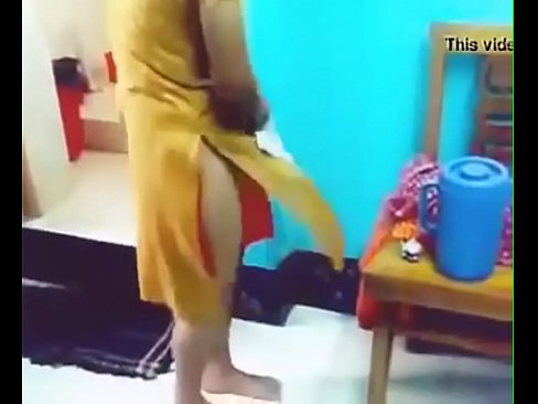 Indian sister changing dress infront