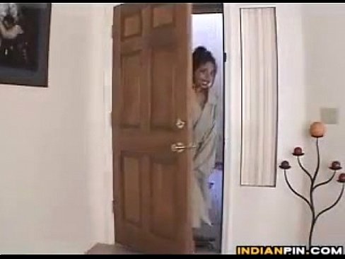 Indian maid teasing while