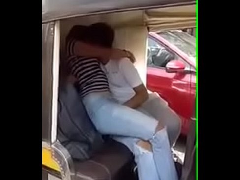 best of Indian kissing couple rickshaw