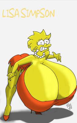 Lisa simpson butt nude